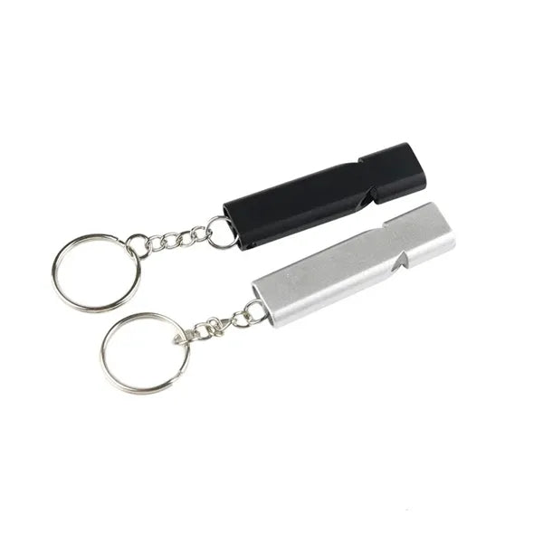 Aluminum Dual Tube Whistle