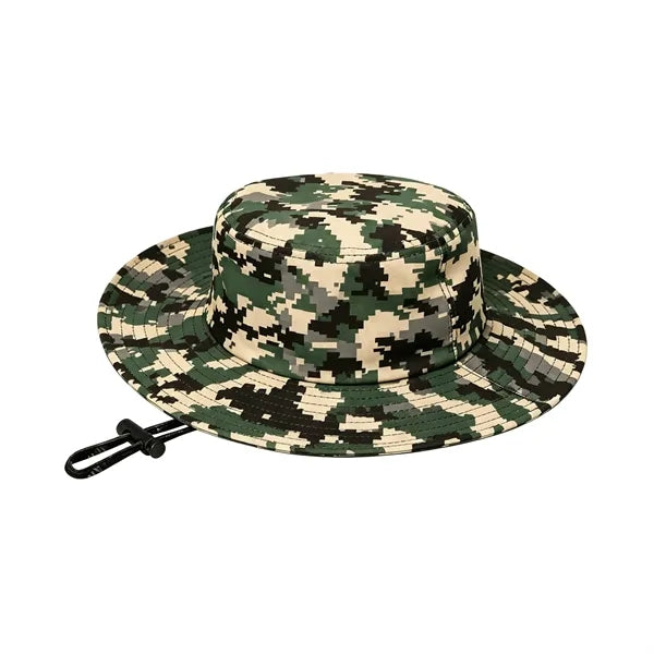 Full Color Wide Brim Summer Bucket Hat
