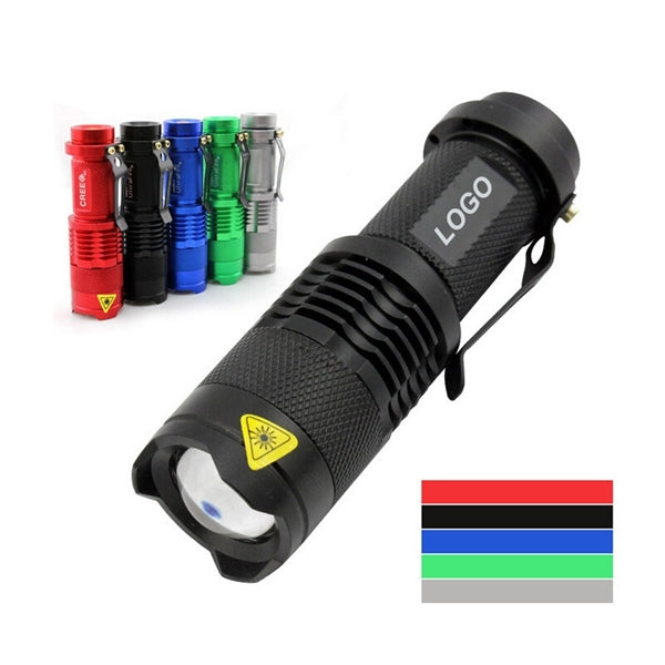 Super Bright Zoomable Or Telescopic LED Flashlight