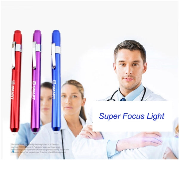 Doctor Medical Examination LED Pen With Clip