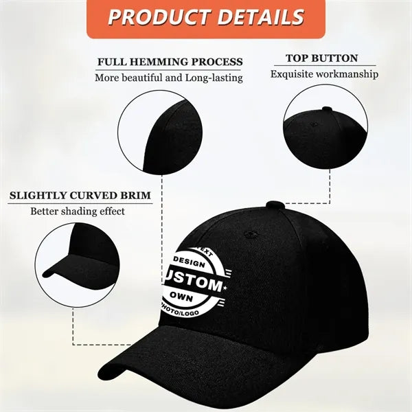 Cotton Baseball Sun Hat