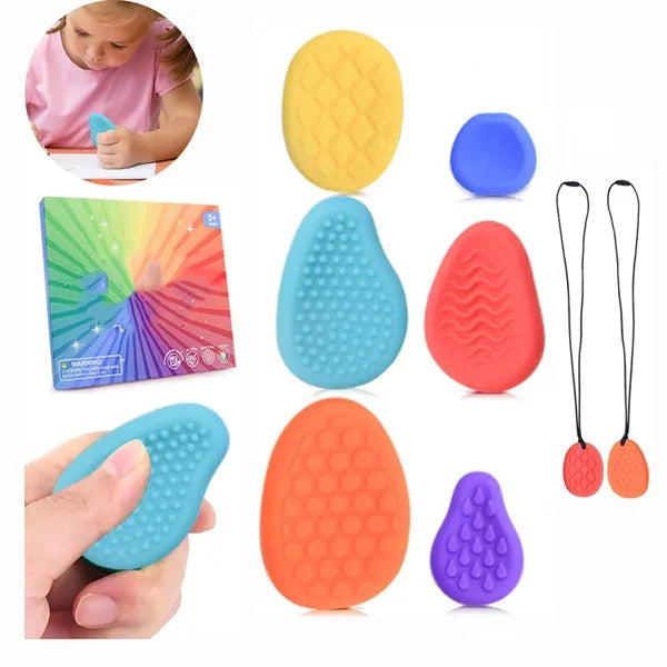 Silicone Sensory Worry Stone