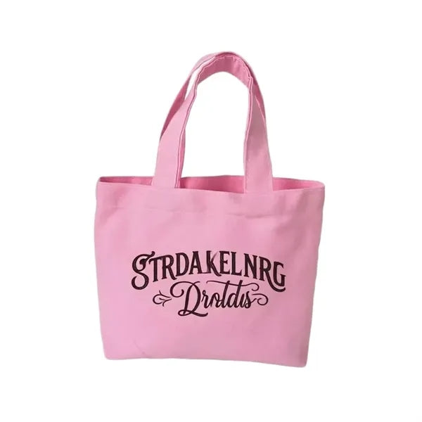 Solid Canvas Lunch Tote Bag, Custom Logo Gift Bag