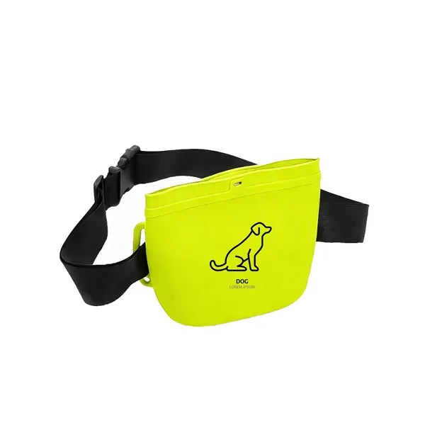 Silicone dog training waist bag