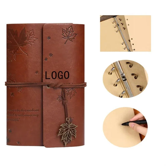 Vintage Leather Travel Notebook