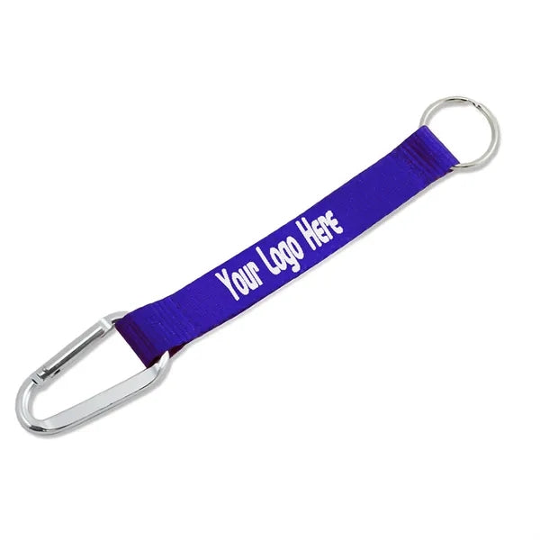 Protable Short Lanyar With Carabiner and Keyring