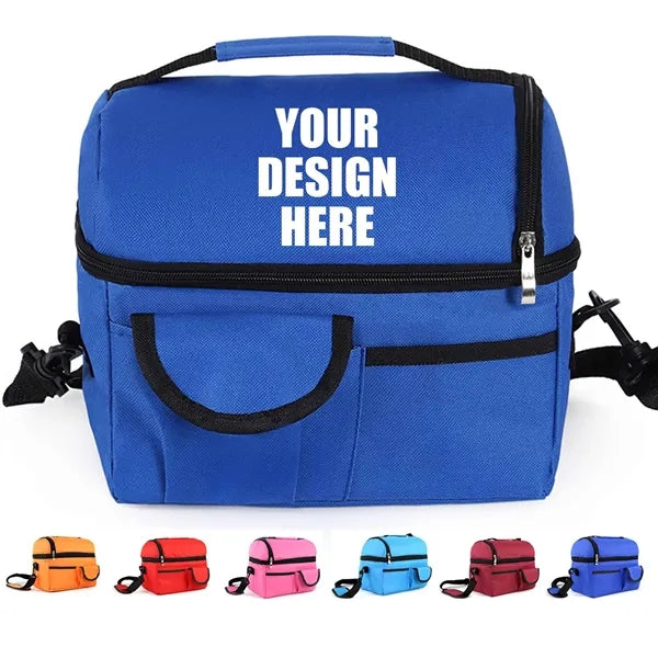 Large Double Layer Cooler Bag