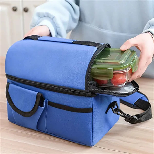 Large Double Layer Cooler Bag