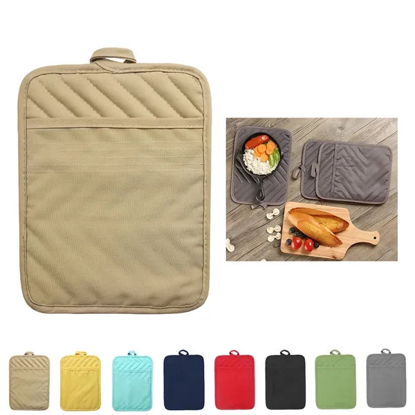 Thick Heat Resistant Pocket Potholder Pad