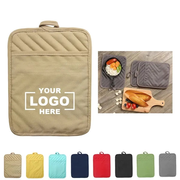 Thick Heat Resistant Pocket Potholder Pad
