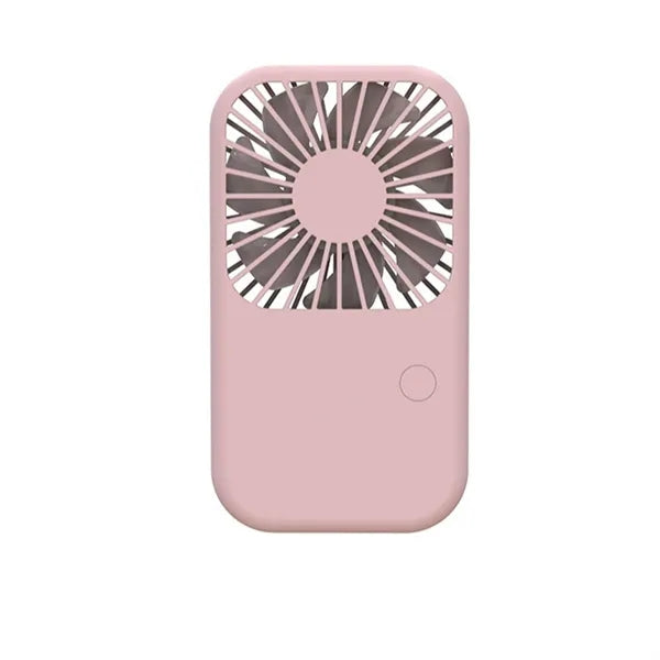 USB Rechargeable Mini Handheld Fan w/ Phone Stand