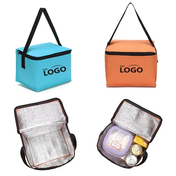 Bright Color Portable Insulation Lunch Bag