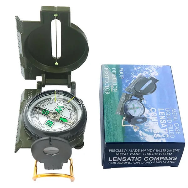 Waterproof Handheld Compass for Outdoor Hiking