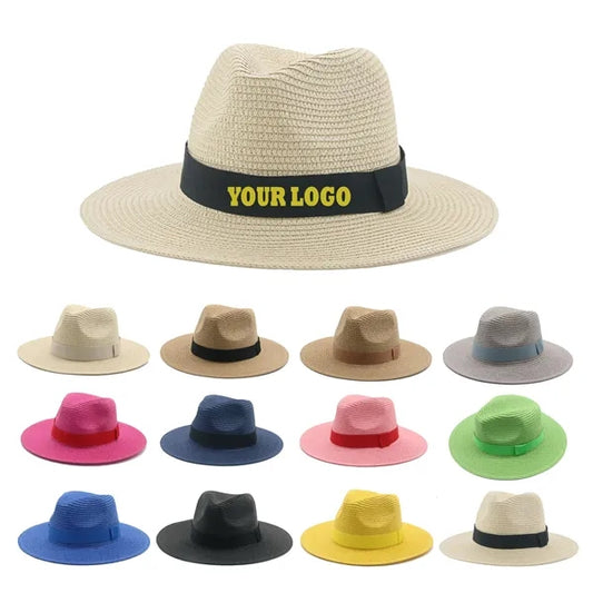 Unisex Straw Panama Hat