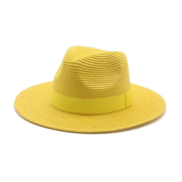 Unisex Straw Panama Hat