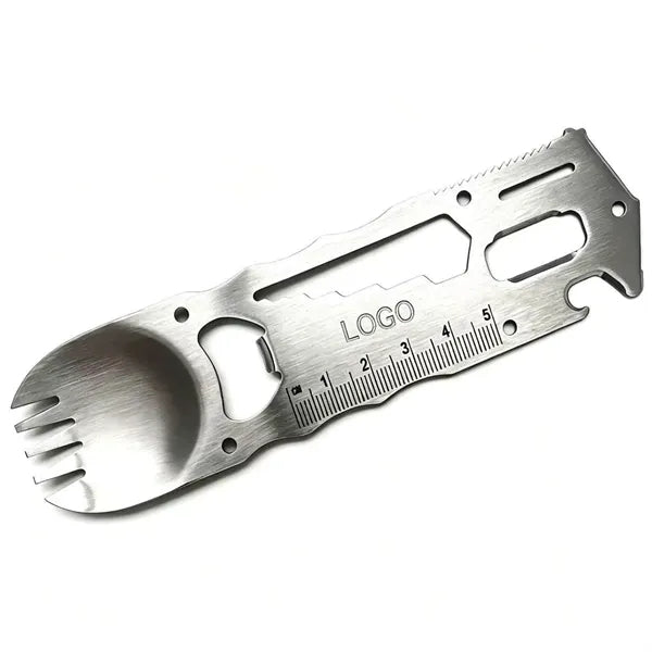 Multi Function Cutlery Spoon Fork Tool Card