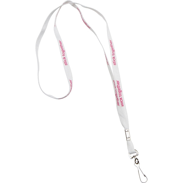3/8" Wide Recycled Material Lanyard
