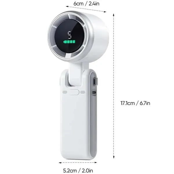 Foldable Turbo Handheld Fan