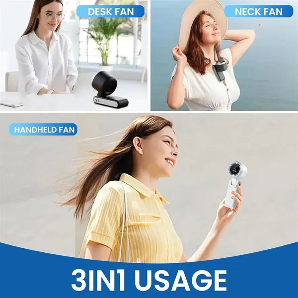Foldable Turbo Handheld Fan