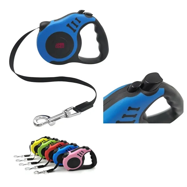 10Ft Retractable Dog Leash With Handle