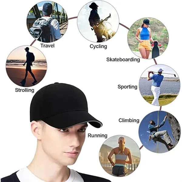 Six Panel Advertising Work Baseball Cap