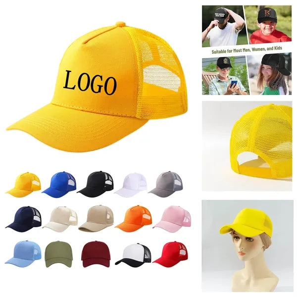 Breathable Cotton Mesh Travel Sun Cap