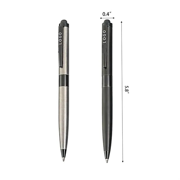 Stainless Steel Push-Button Metal Pen
