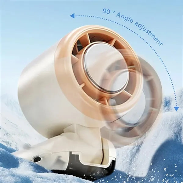 Ice-Cooling Turbo Handheld Fan