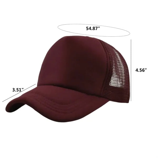 Quality Colored Mesh Travel Baseball Cap