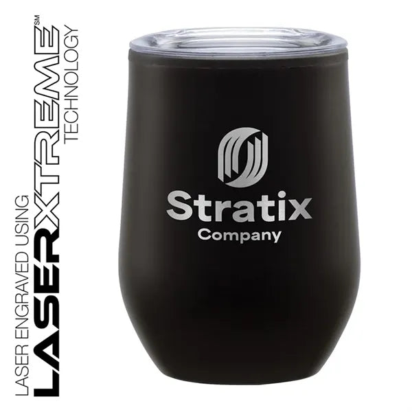 Toscana 12 oz. Double Wall Steel/ Recycled PP Liner Tumbler