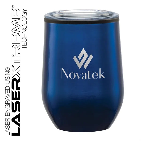 Toscana 12 oz. Double Wall Steel/ Recycled PP Liner Tumbler