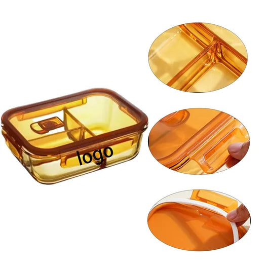 Three Compartment Heated Lunch Box