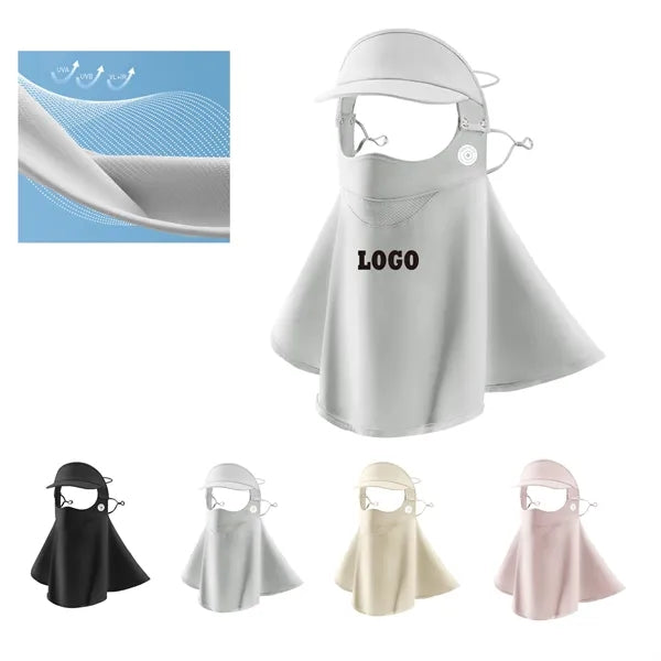 Face Mask Neck Flap Visor