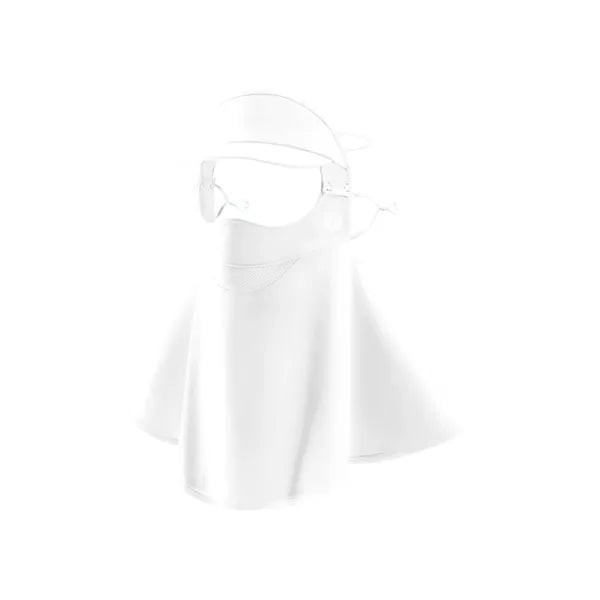Face Mask Neck Flap Visor