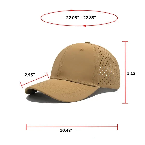 Quick Dry Water Resistant Mesh Cap