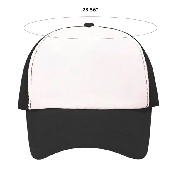 Graffiti Print Breathable Mesh Cap