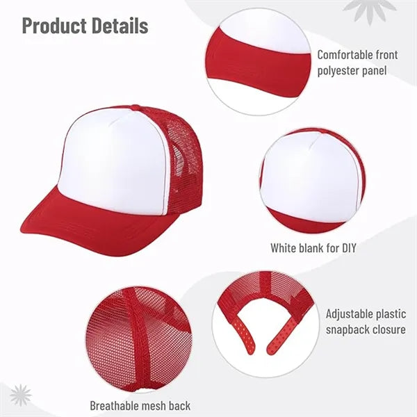 Graffiti Print Breathable Mesh Cap