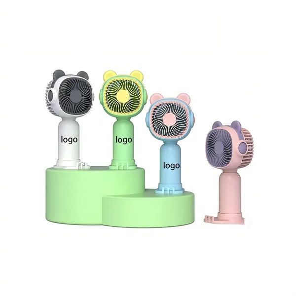 Cartoon Cute Mini USB Charging Fan