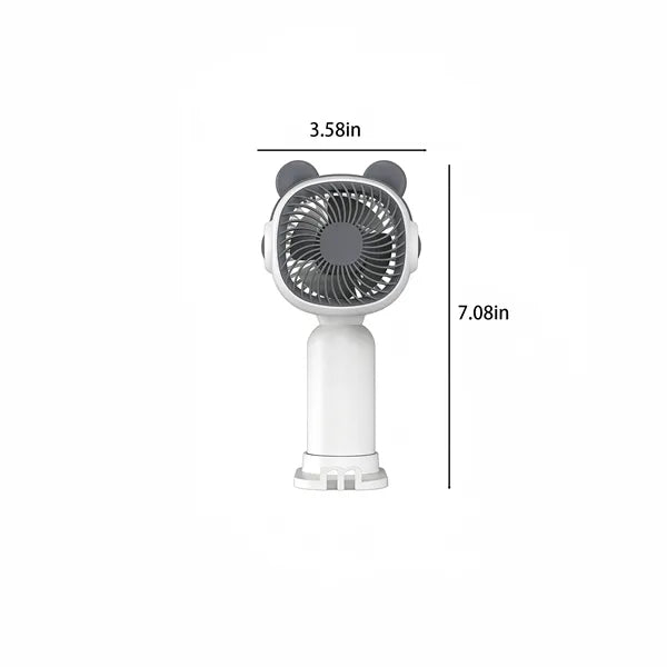 Cartoon Cute Mini USB Charging Fan