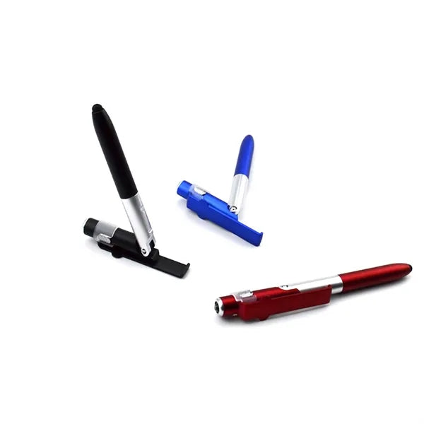 4-in-1 Ballpoint Pen / LED / Phone Stand / Stylus