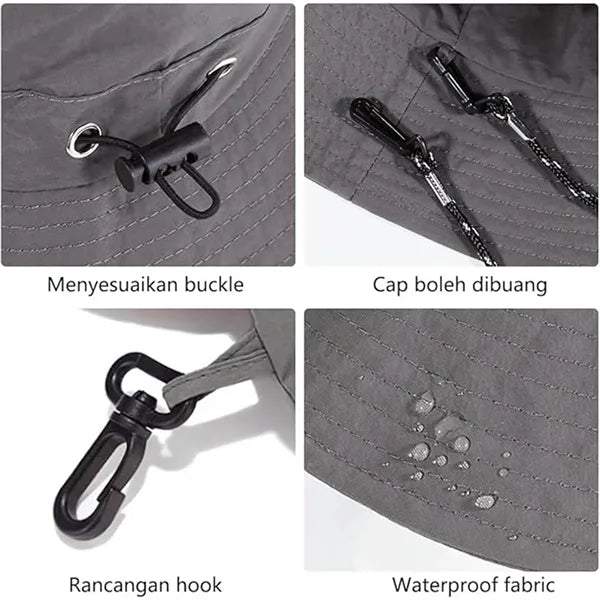 Quick Dry Waterproof Outdoor Bucket Hat