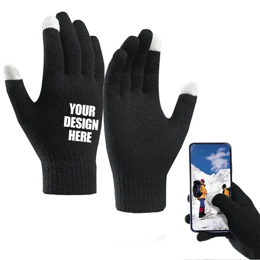 Touch Screen Soft Kniting Gloves