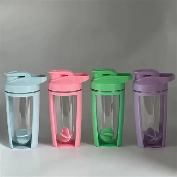 17 oz Shaker Bottle Protein Shakes Cup with Whisk Balls