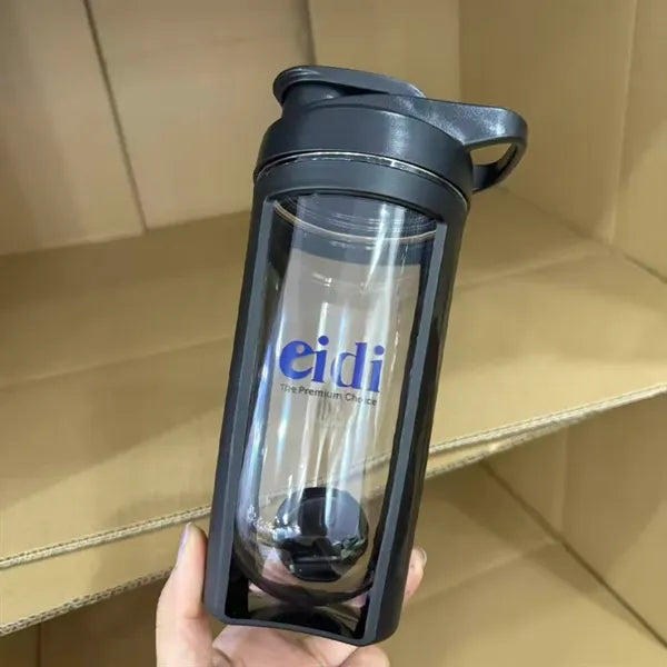 17 oz Shaker Bottle Protein Shakes Cup with Whisk Balls