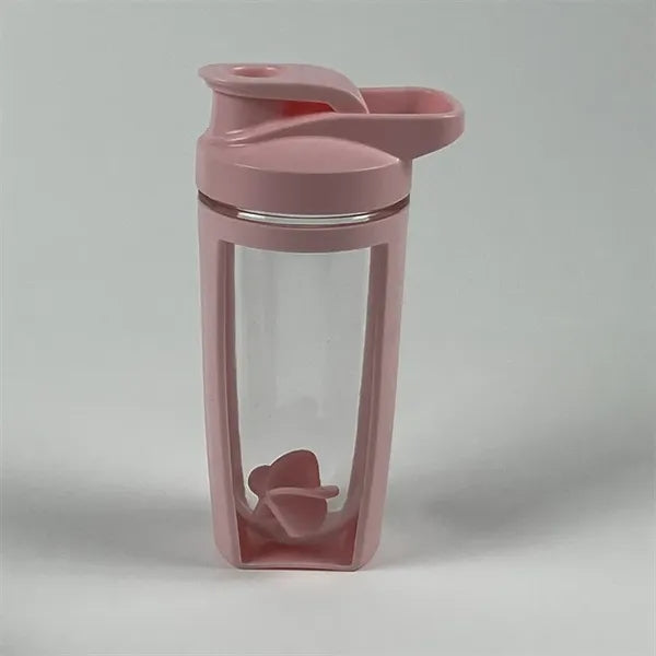 17 oz Shaker Bottle Protein Shakes Cup with Whisk Balls