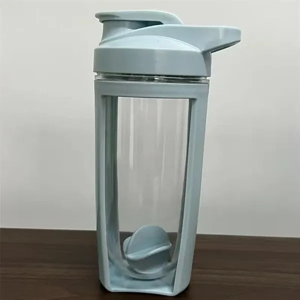 17 oz Shaker Bottle Protein Shakes Cup with Whisk Balls