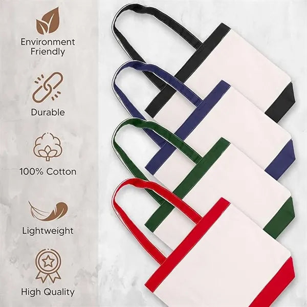 Canvas Tote Bag with Handles
