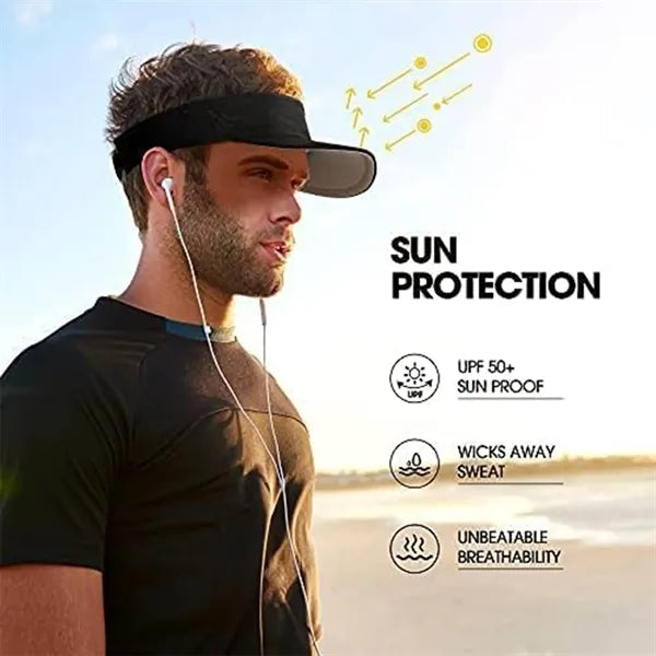 Breathable Twill Open Top Visor