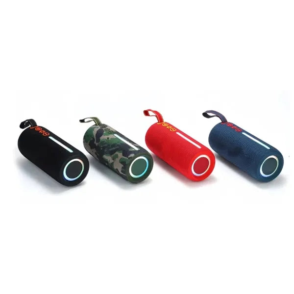 Portable Bluetooth Speaker with RGB Lights and Bass