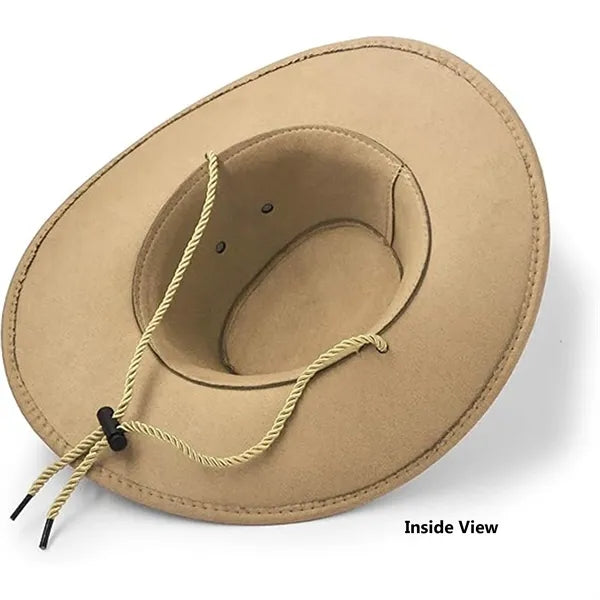 Classic Western Suede Cowboy Hat
